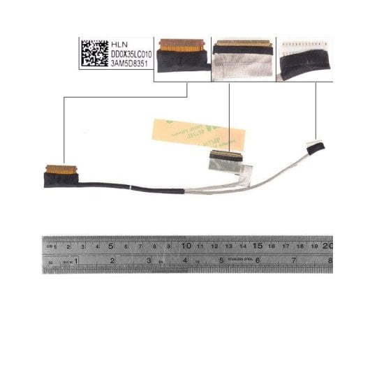 Cable LCD/LED HP Spectre X360 15-CH 40PIN