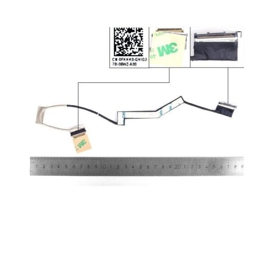 Cable LCD LED Dell Vostro 7570 7580 30 pines 0,5