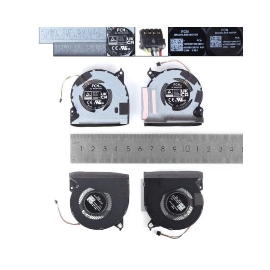 Ventoinha Para Portátil Asus Rog Ally Consola Da Jogos Portátil (2023) Rc71l Originall+r