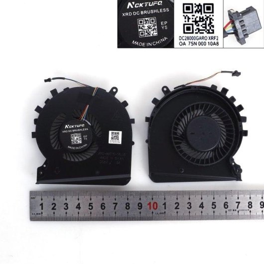 Ventilador HP TPN-C141 15-DK GPU Copia Alta