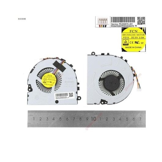 Ventilador Portátil HP Pavilion 15-DA KSB05105HADZ6 (Copia Alta)