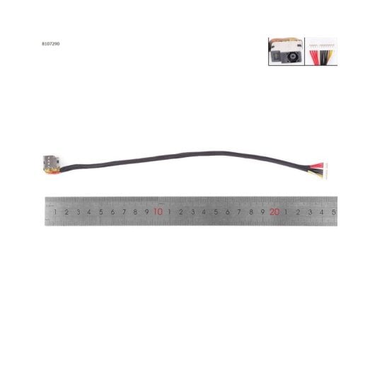 Conector de cabo/entrada de alimentação CC para HP Pavilion 15-ec 16-a 16-a0000 16t-a000 Series Números de peça: L71031-y14, L7103