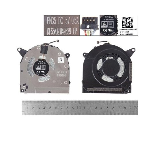Ventilador para portátil Lenovo R9000X Y9000X 5V CPU