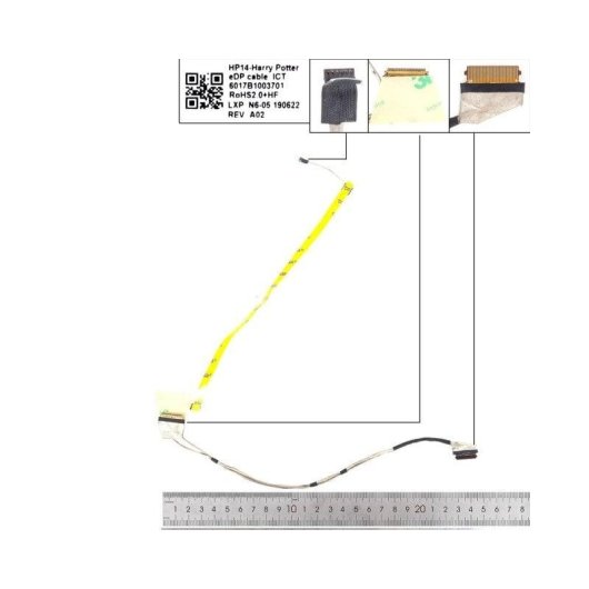 Cable LCD/LED HP 14-dk 14-cf 14-cg 30pin 0.5