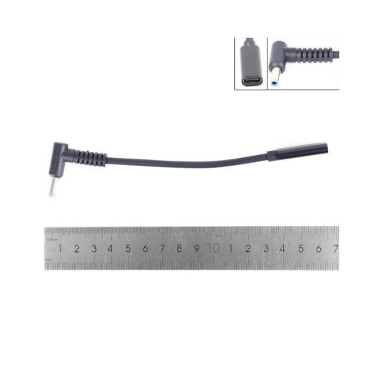Adaptador de Corriente Voltistar USB-C a 4.5x3.0mm 65W 15cm