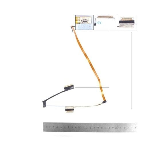 LCD/LED-Kabel Dell Inspiron 7500 7501 30pin 0.5 ohne Touch HD
