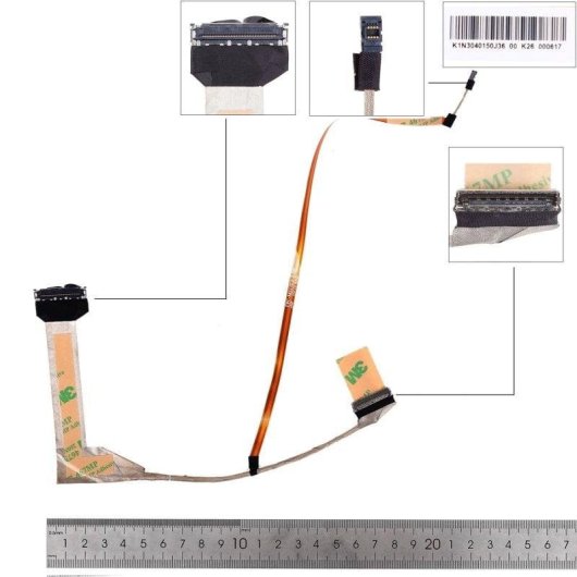 Cable LCD/LED MSI GE75 GP75 GL75 WE75 40pin 0.4mm