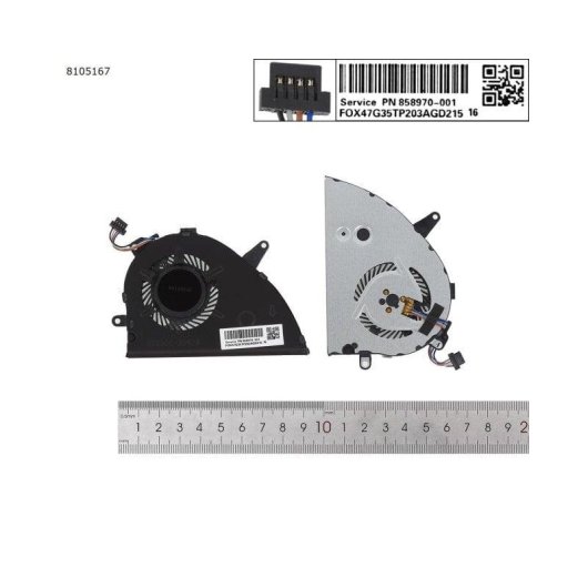 Ventilador HP Pavilion 15-cw 15-cs L25584-001