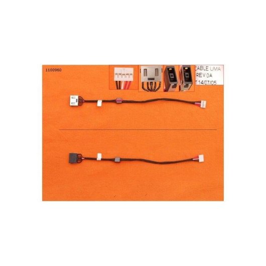 Cable Conector DC Jack Lenovo IdeaPad G50-70 80 85 90 Voltistar