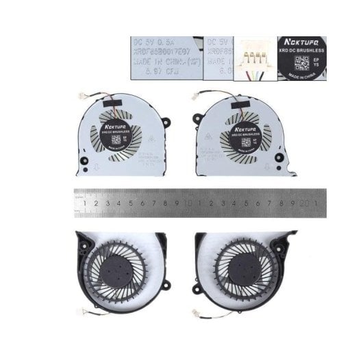 Ventilador Portátil Dell Inspiron 15-7577 G5-5587 G7-7588 P72F High Copy