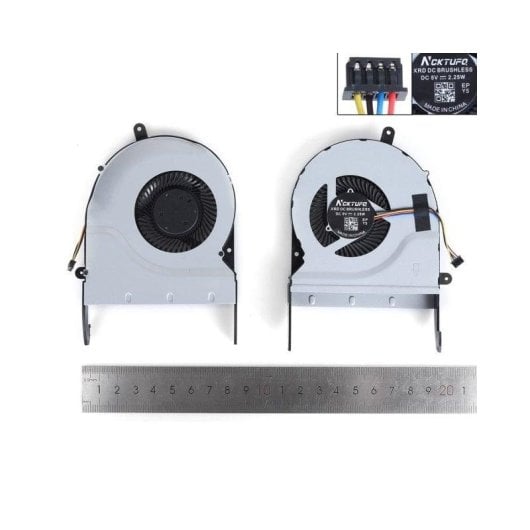 Ventilador Portatilmovil para Asus N551 N551J GL551JB G551JM G551JX G58