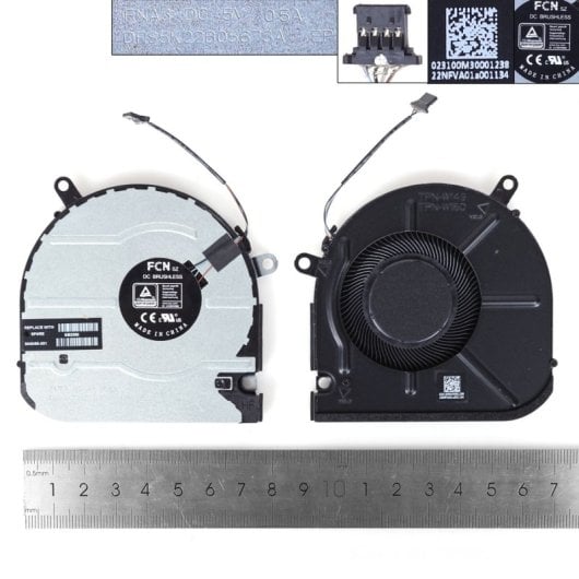Ventilador para Portáteis HP 15m-eu 15m-es 15t-es 15z-eu 15-eu/es W149 W150big,org Dfs5k22b05673a M45465 -001