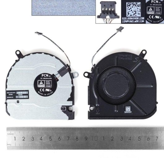 Ventilador Portátil HP 15m-eu 15m-es 15t-es 15z-eu 15-eu/es Gris