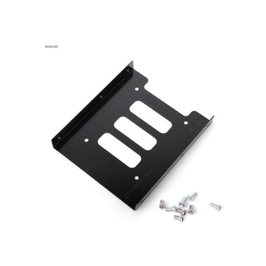 Abdeckung für 2,5-Zoll-SSD-HDD-Festplatte mit 3,5-Zoll-Montagehalterung aus massivem Stahl