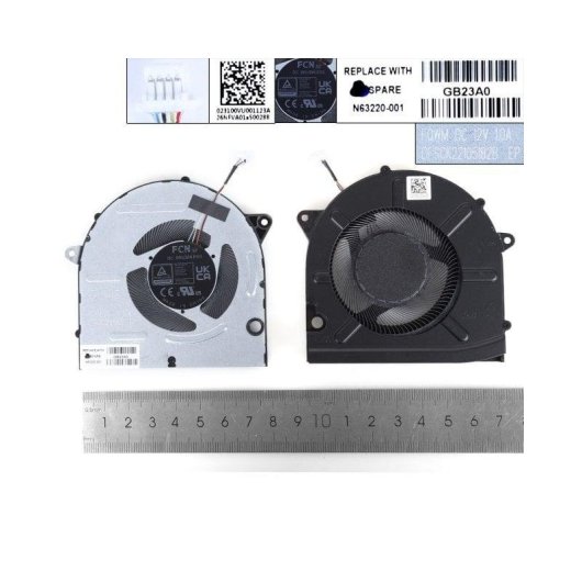 Ventilador Portátil HP Pavilion 16-ab TPN-W161 12V ORG N63219-001