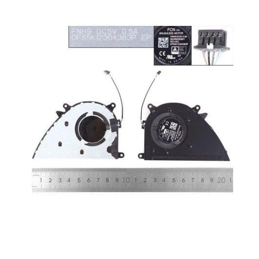 Ventilador Portátil HP ProBook 470 G8 G9 Envy 17 Original