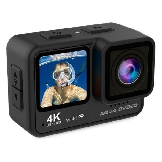 Prixton AQUA DV850 Wasserdichte Sportkamera UltraHD 4K WiFi Schwarz