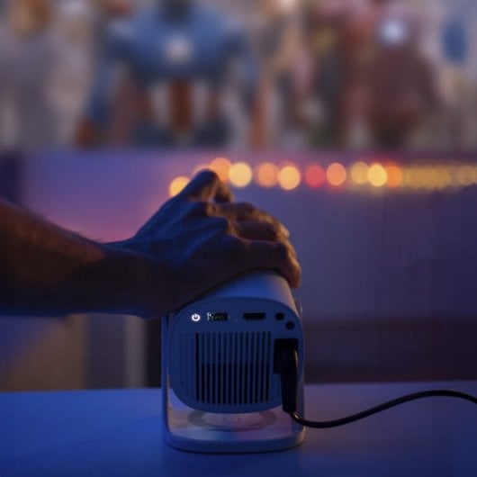 Prixton Dalí Proyector LED HD 720p 4800 Lúmenes / 110 ANSI Blanco
