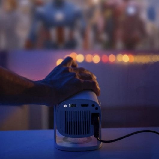 Prixton Dalí Proyector LED HD 720p 4800 Lúmenes / 110 ANSI Blanco