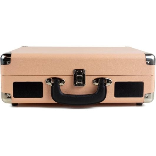 Prixton VC400 Bluetooth-Plattenspieler mit Schallplattenspieler und Konverter, Pfirsich