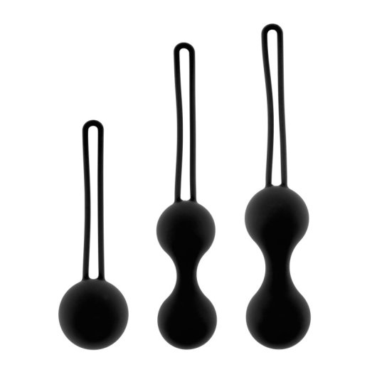 Hugbox Kit De Brinquedos Eróticos Sugador de Clítoris/Vibrador Wand e Geisha Balls