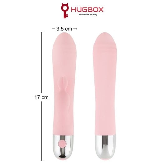 Hugbox Kit De Brinquedos Eróticos Pack Sugador De Clítoris e Vibrador Coelho
