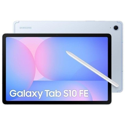 Tablet Samsung Galaxy Tab S10 FE Wi-Fi 10,9" Azul 8GB Stylus Pen 128GB IP68