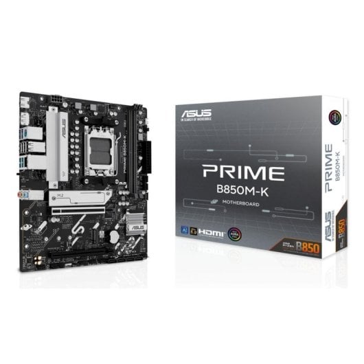 Motherboard ASUS PRIME B850M-K B850 Sockel AM5 DDR5 micro ATX 2.5GbE M.2 PCIe 5.0 RGB