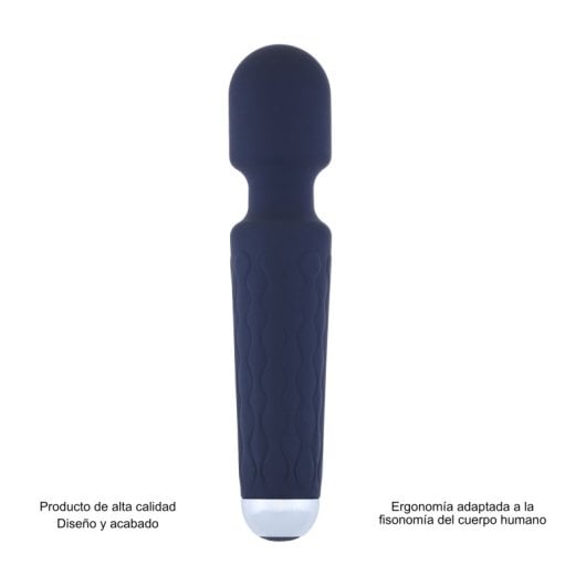 Hugbox Baguette vibrante et vibromasseur féminin 160 programmes Noir