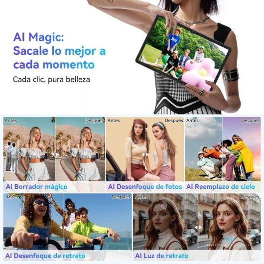 Tablet TABWEE W90 4G 11" 24GB 256GB Cinzento