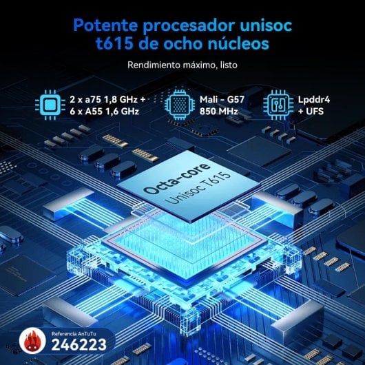 Tabwee T90 Tablet 10.1" FHD+ 8GB/128GB 8000mAh Android 15 Gris + Pack de Accesorios