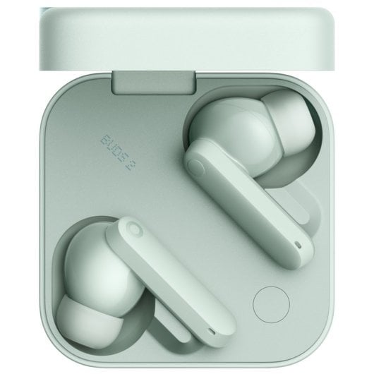 Cuffie Bluetooth Nothing CMF Buds 2 con cancellazione avanzata del rumore, colore verde chiaro