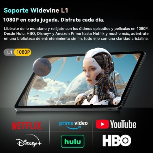 Blackview Mega 2 12" FHD+ 2K 8GB/256GB 4G Android 15 Azul + Pack de Accesorios