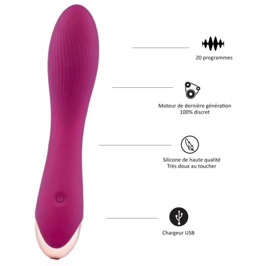 Hugbox Kit Vaginal De Juguetes Eróticos Vibrador Conejito/Vibrador Punto G/Vibrador Wand/Consolador