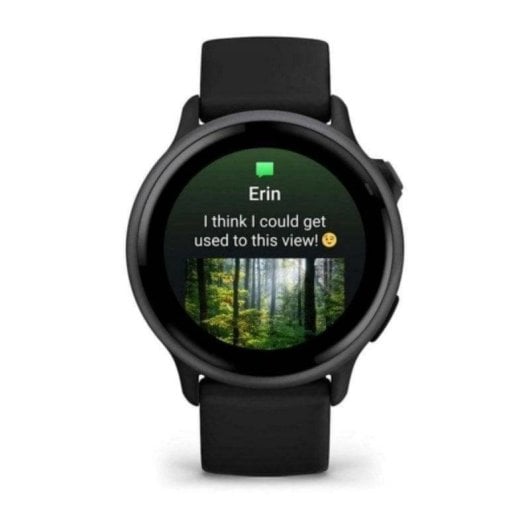 Garmin vívoactive 6 Bluetooth GPS NFC 42 mm AMOLED Noir Taille Unique Étanche 5 ATM SpO2 Pulsomètre