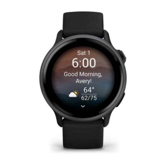 Smartwatch Garmin vívoactive 6 AMOLED 8GB GPS NFC Monitor Salud Negro