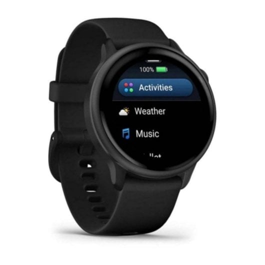 Smartwatch Garmin vívoactive 6 AMOLED 8GB GPS NFC Monitor Salud Negro