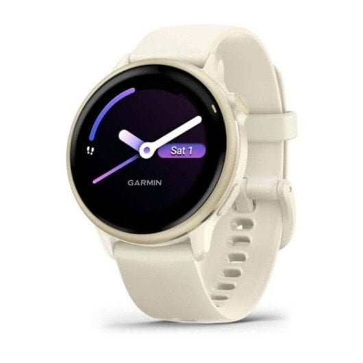 Garmin vívoactive 6 Bluetooth GPS NFC 42mm AMOLED Branco Resistente Água 5ATM SpO2 Pulsómetro