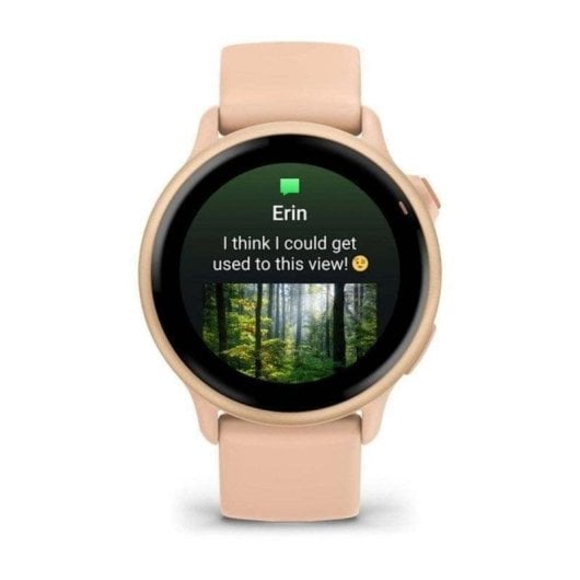 Garmin vívoactive 6 GPS NFC 42mm AMOLED Rose Taille Unique Étanche 5 ATM SpO2 Pulsomètre
