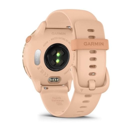 Smartwatch Garmin vívoactive 6 AMOLED 8GB Rosa GPS Pulso Oxímetro 42mm 11 días