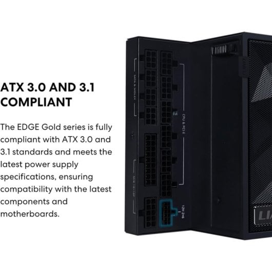 Lian Li EDGE Gold EG1200G SFX ATX 3.1 PCIe 5.1 1200W 80 Plus Gold Modular Blanca