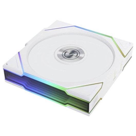 Lian Li 12RTL1W3W système de refroidissement d’ordinateur Boitier PC Ventilateur 12 cm Blanc