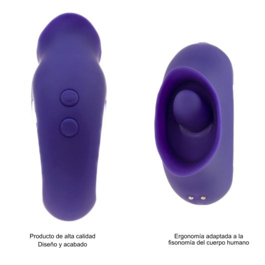Hugbox Succhia Clitoride e Vibratore Femminile 81 Programmi Viola