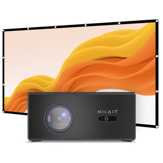 Projecteur Nilait Scene Prime 500 ANSI Lumens FHD + écran de projection offert