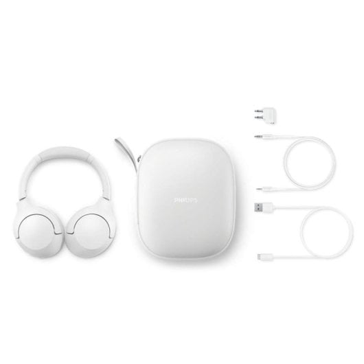 Philips TAH8506WT/00 Auscultadores Bluetooth USB-C Brancos