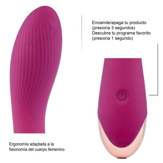 Hugbox Vibrador Femenino Juguete Sexual Punto G 20 Programas Morado