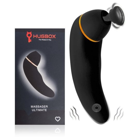 Kit di giocattoli sessuali Hugbox, confezione da 2 best-seller: succhia clitoride e vibratore a forma di coniglietto