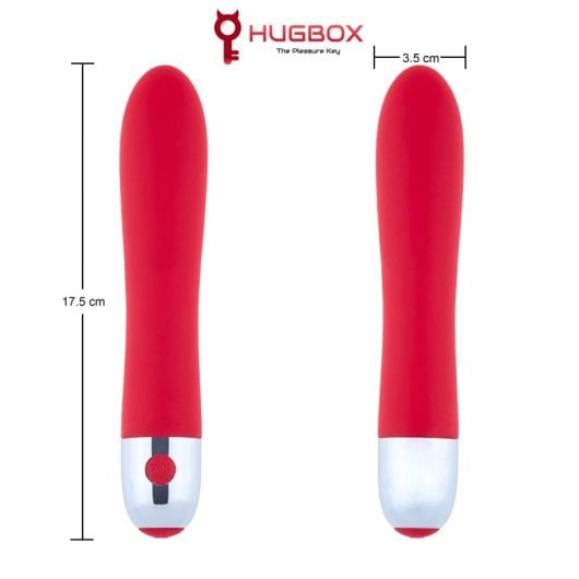 Vibratore femminile Hugbox G-Spot Sex Toy 10 programmi rosso