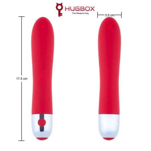 Vibrator Hugbox für Punkt G 10 Programme Rot