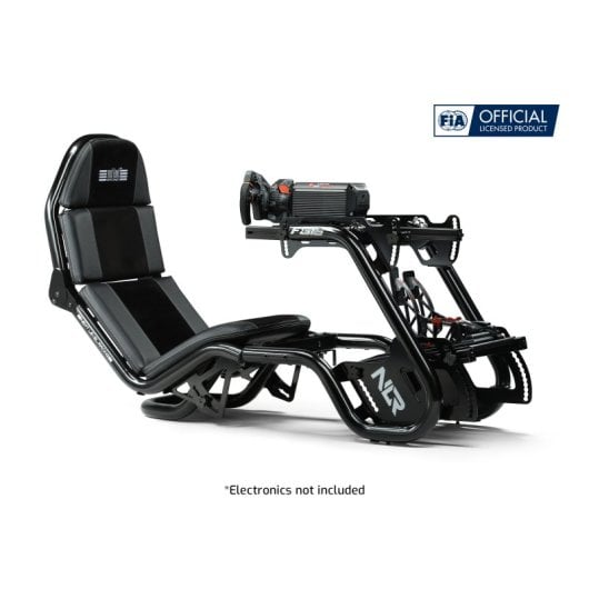 Next Level Racing F-GT Pro Formula and GT Racing Simulator Cockpit Negro Metalizado